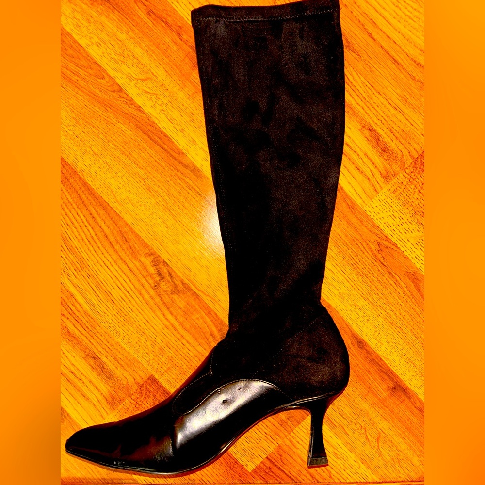 Charles & Keith Kitten Heel Suede Women's Boots